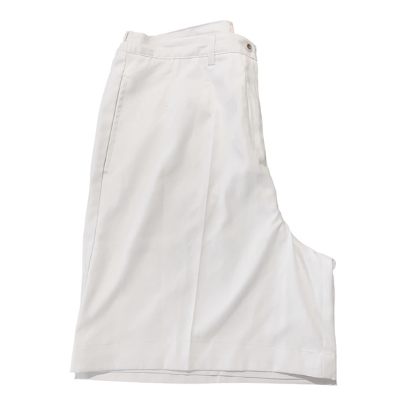 Vintage white high rise trouser mom shorts - Picture 3 of 4